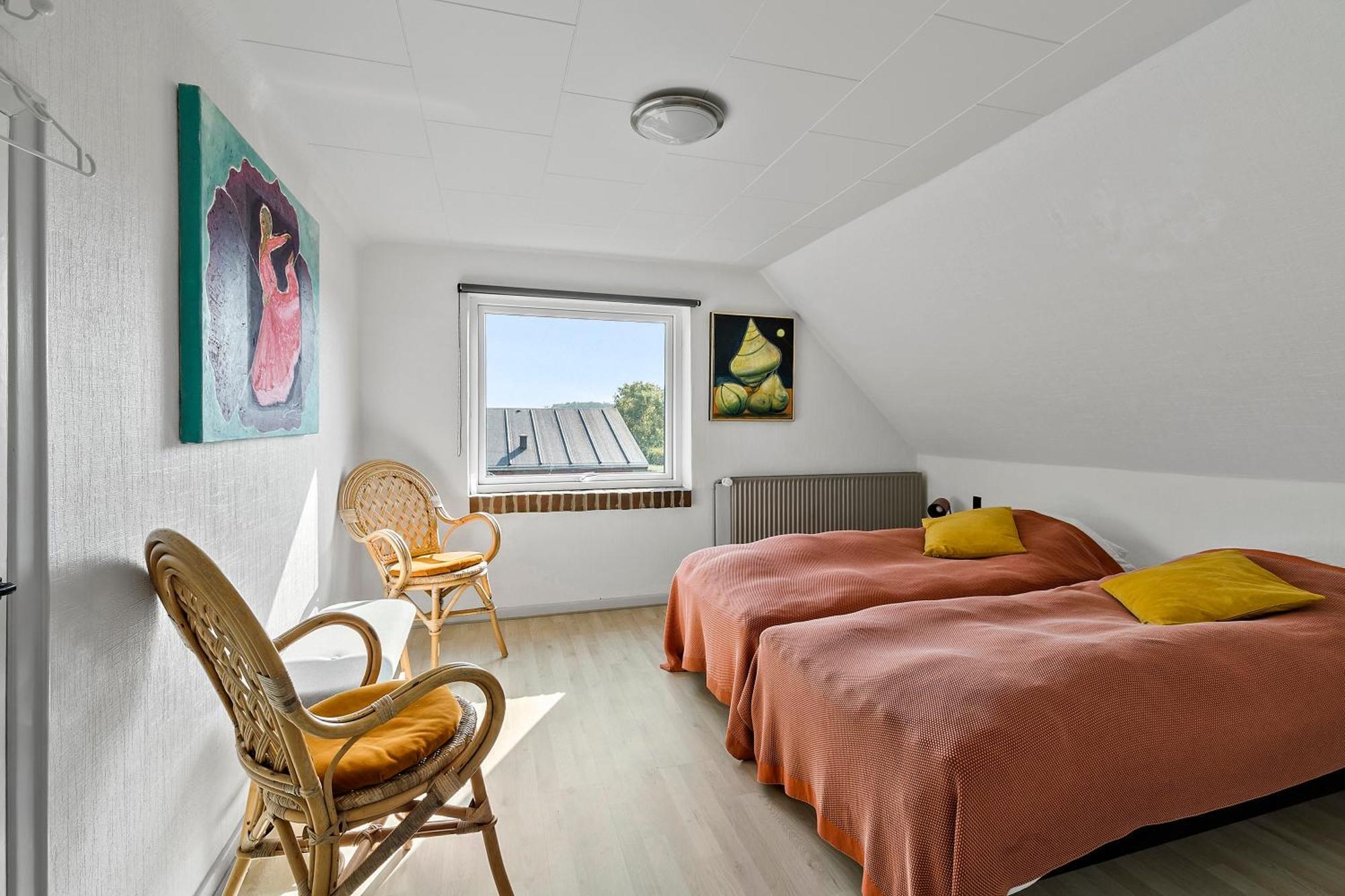 Logi I Hus Med Kunst Og Have Bed & Breakfast Vestervig ภายนอก รูปภาพ