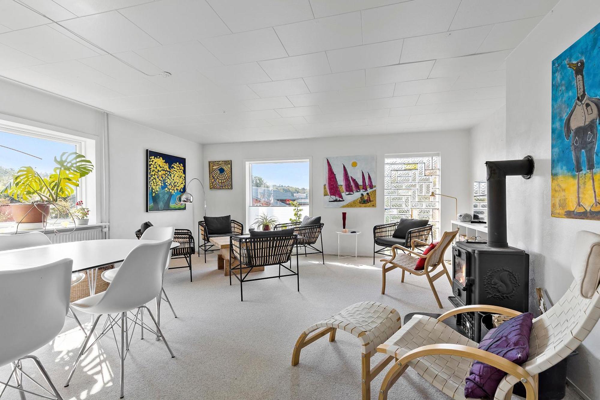 Logi I Hus Med Kunst Og Have Bed & Breakfast Vestervig ภายนอก รูปภาพ